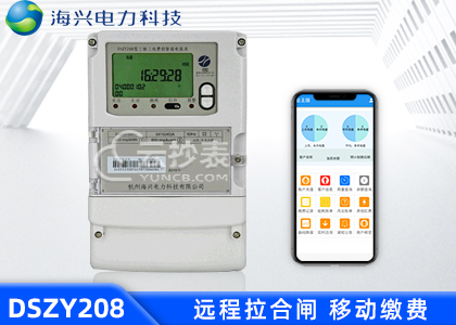 杭州海興DSZY208預(yù)付費(fèi)三相三線(xiàn)電能表